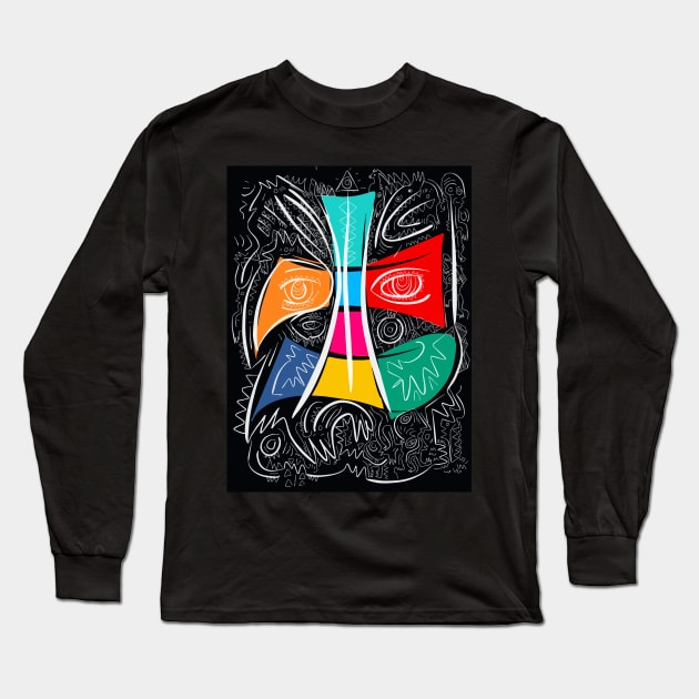 The Look of Love Street Art Long Sleeve T-Shirt by signorino